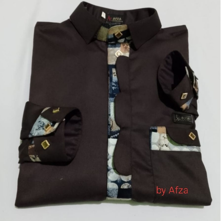 Jubah Gamis Pria Jubah slimfit polyester korea jubah pria muslim gamis busana muslim pria