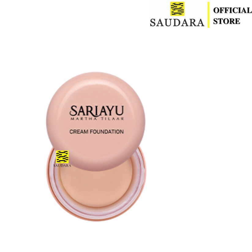 Sariayu Creamy Foundation (Kuning Gading) , (Kuning Langsat) 13 Gr
