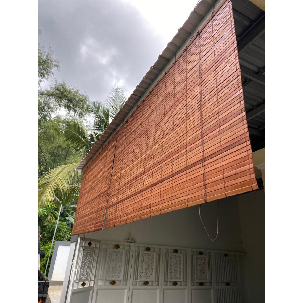 krey kayu bengkirai finishing mowilex woodstain 2x2 m2