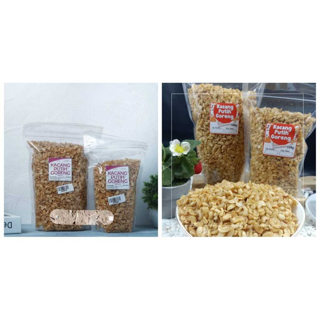 Kacang putih goreng kupas
