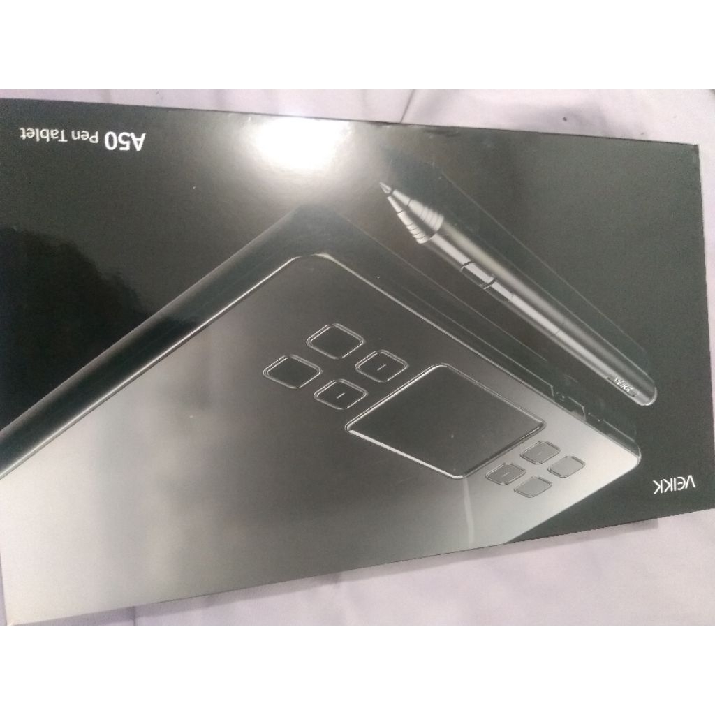 Veikk A50 pen tablet drawing tab bekas preloved