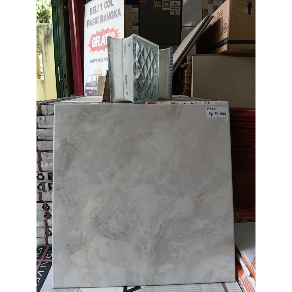 KERAMIK LANTAI KILAP IKAD 50x50 IKAD SZ 14163D3