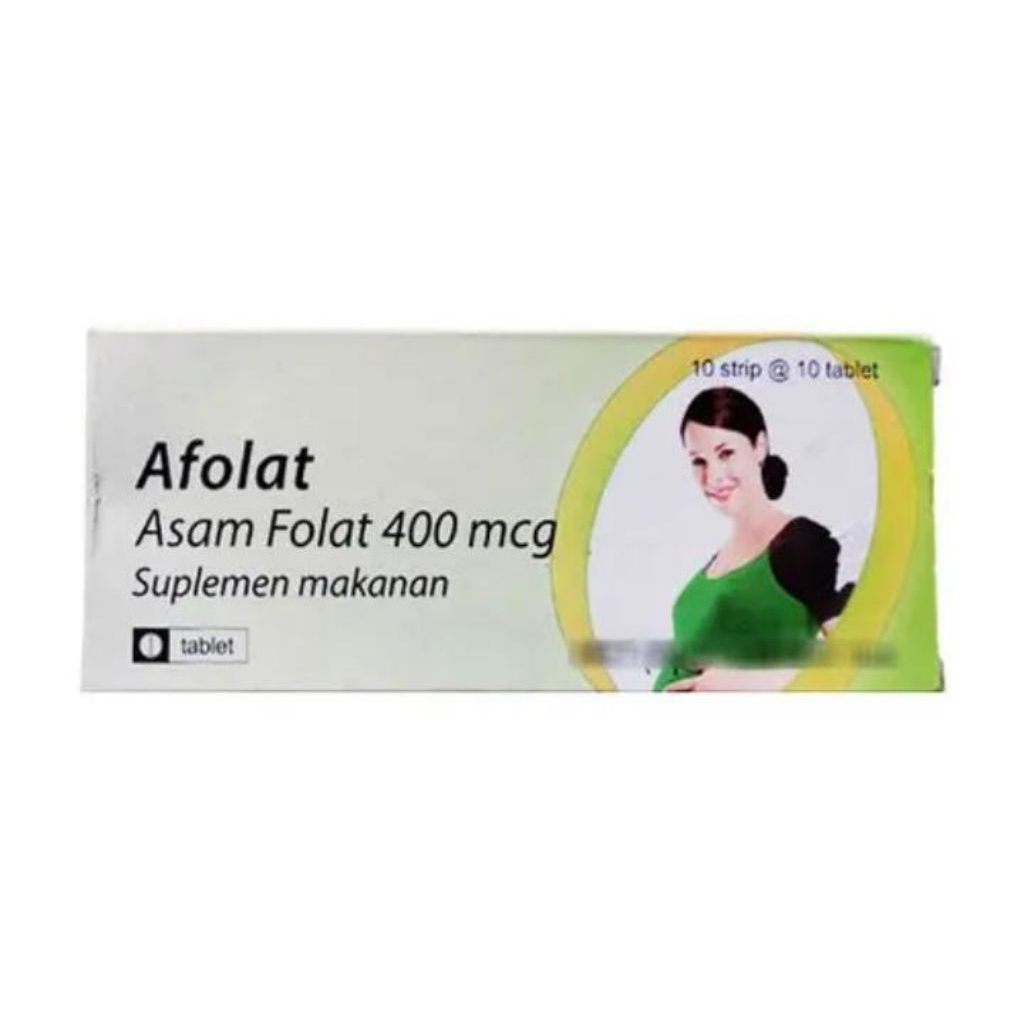 asam folat 400mcg/perbox