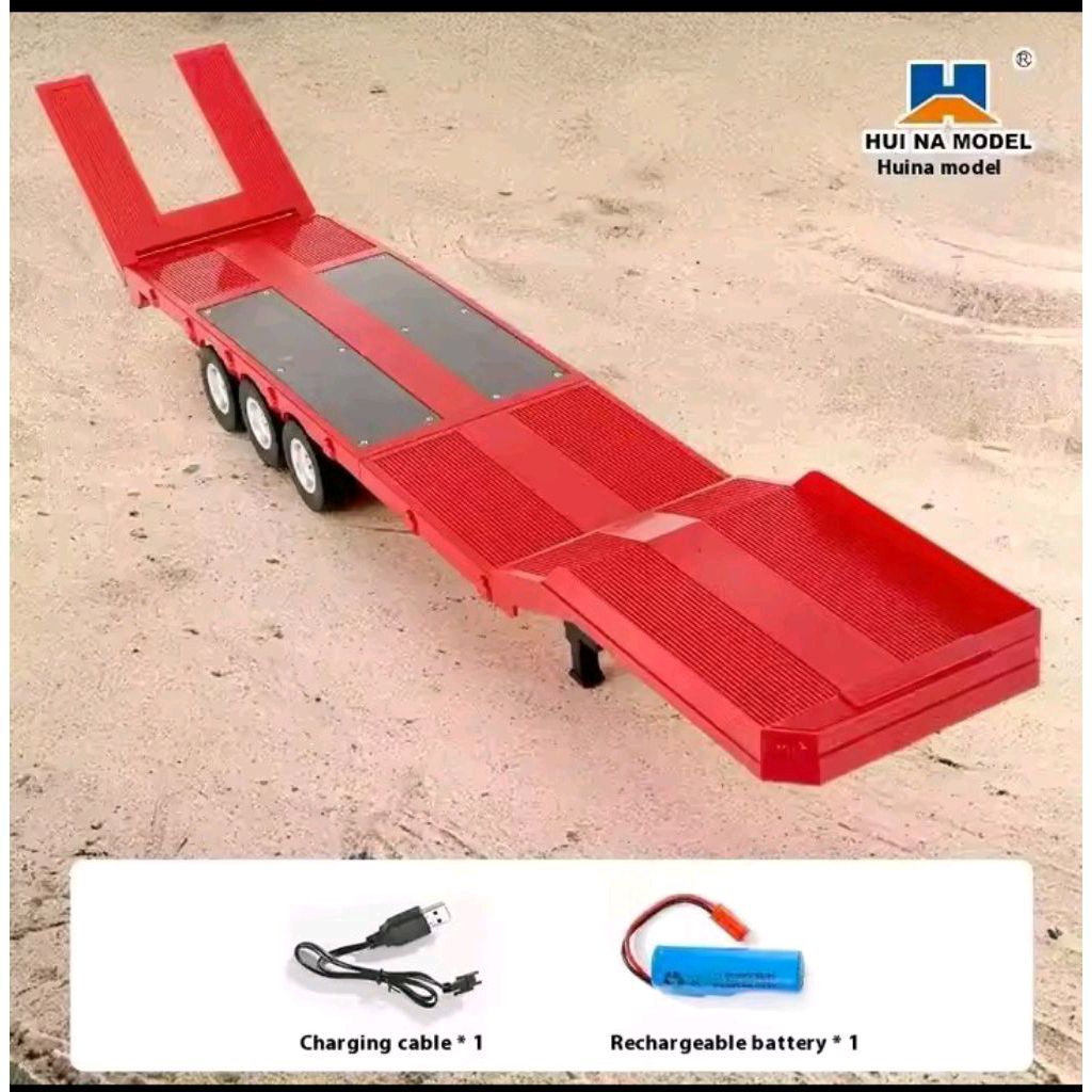 Rc trailer nya mainan huina truk