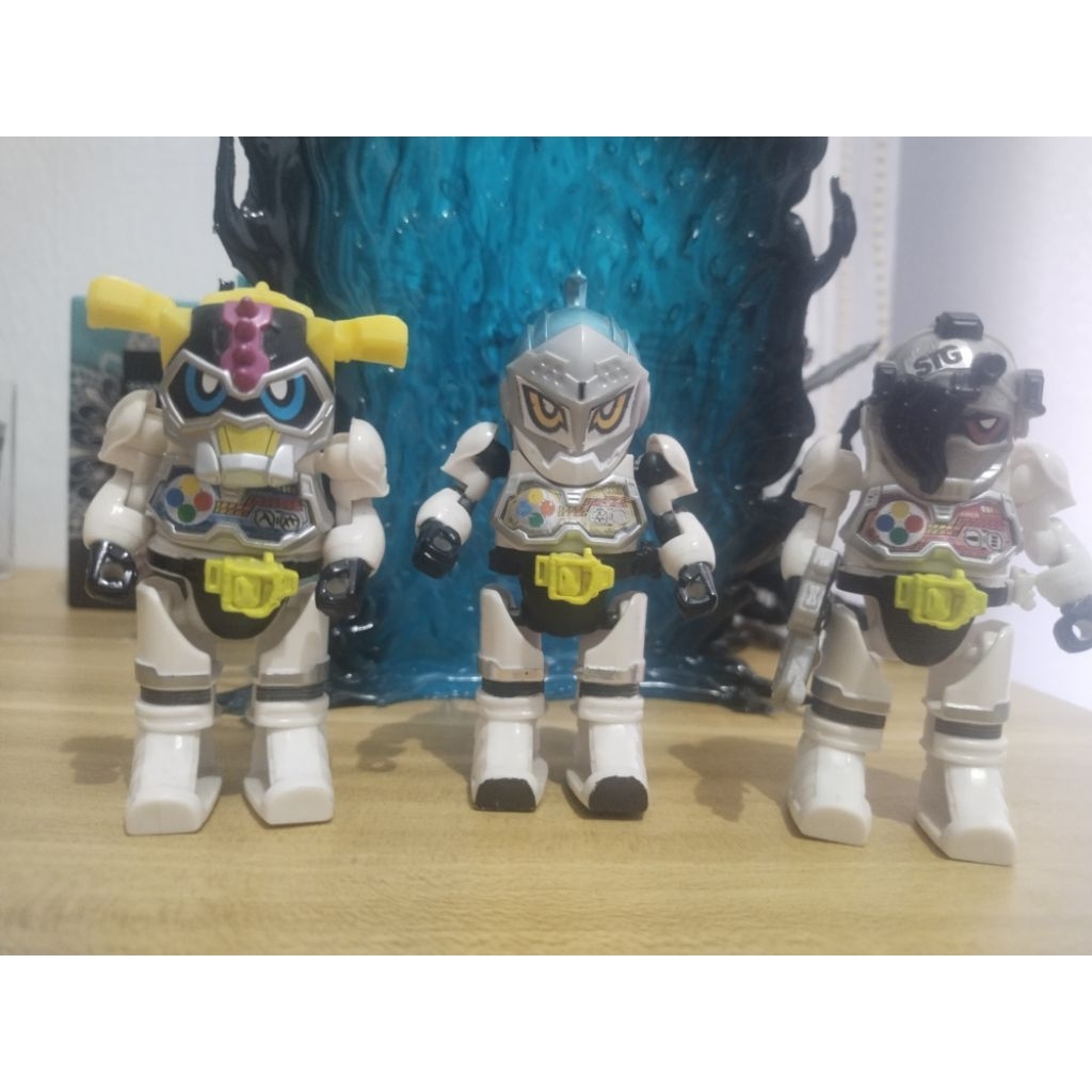 set sodo Kamen rider lvl1 Lazer, brave & snipe