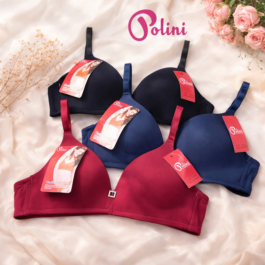 HW - Bra Bh Wanita Polini Bh Seamless Tanpa Kawat Polini A131