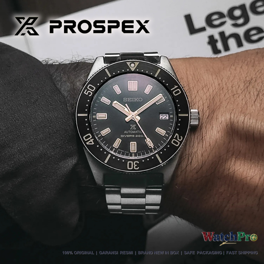 Seiko Prospex SPB147J1 Automatic 1965 Heritage Diver Watch Brown Dial Black Rubber Strap