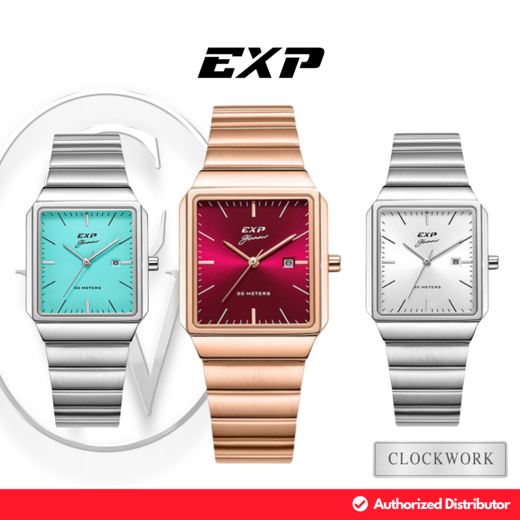 Jam Tangan Wanita Expedition EXP EX 6854 LDB Rantai Vintage Formal