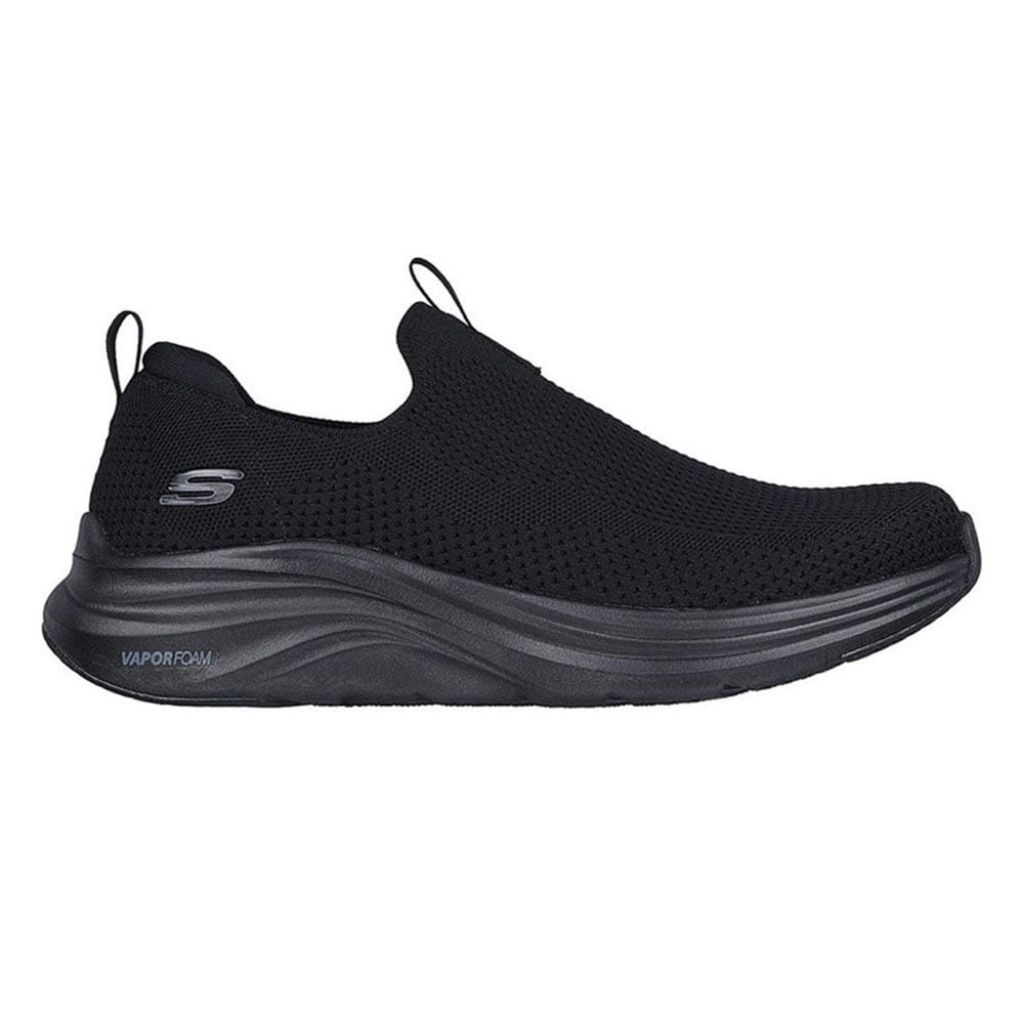 SKECHERS V.FOAM COVERT SLIP ON BLACK SHOES ORIGINAL SIZE 45