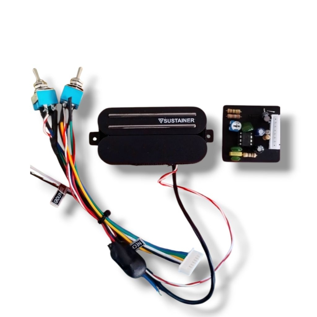 Veyz sustainer pickup model humbucker hotrail