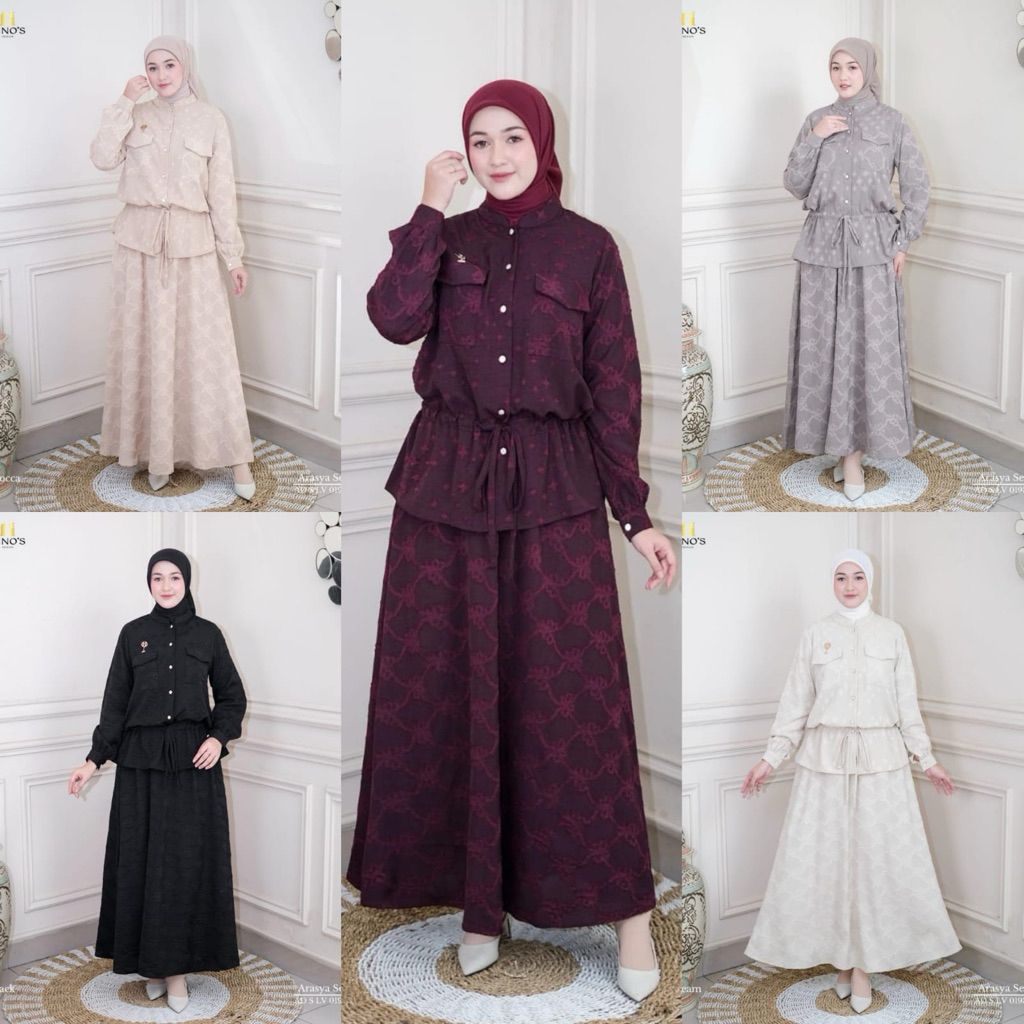 Arasya setelan oneset terbaru ORI by Ninos Design