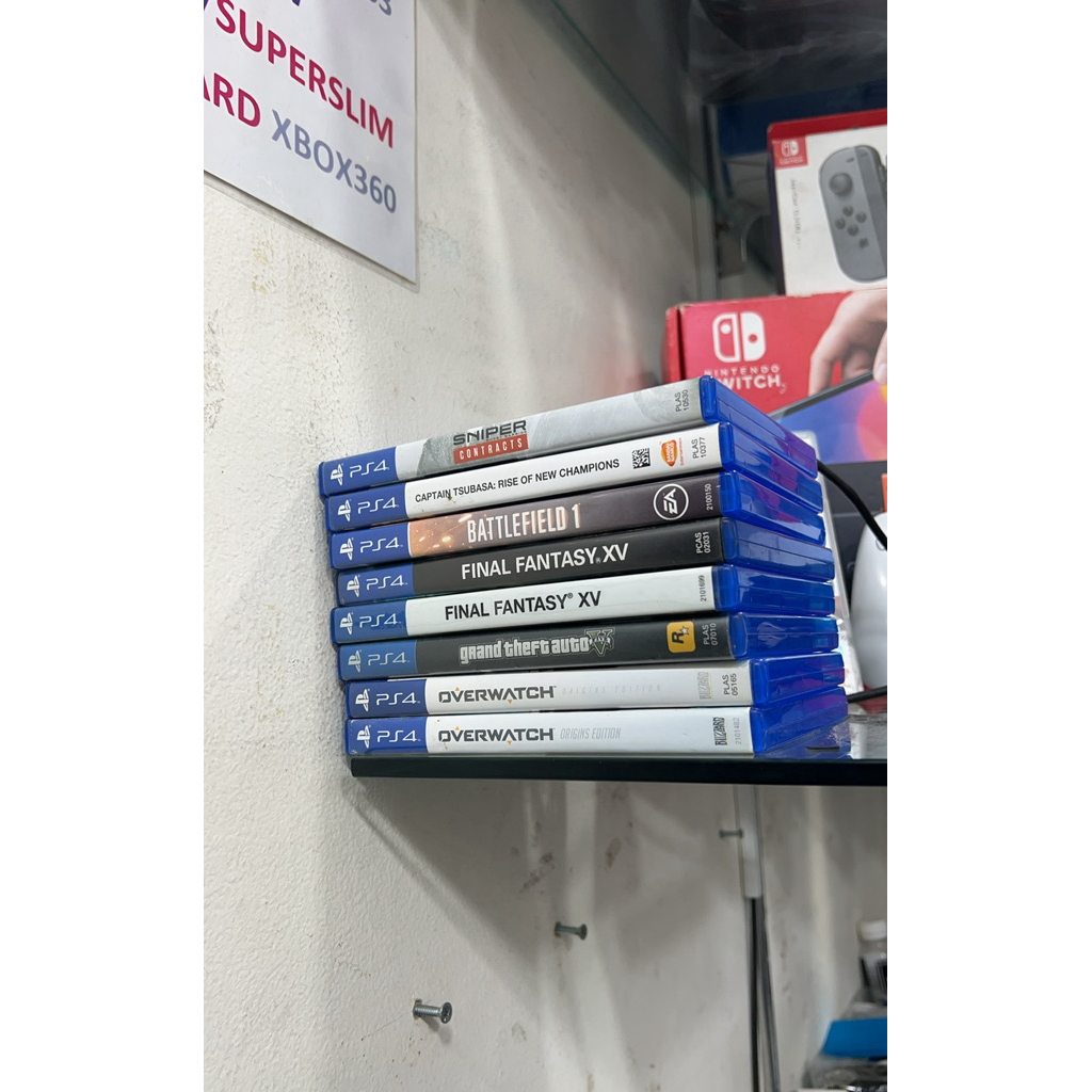 kaset ps4 second