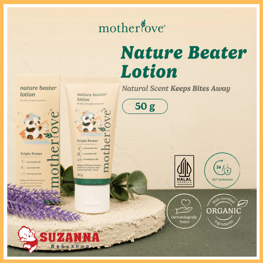Motherlove Nature Beater Lotion / Lotion Anti Nyamuk Bayi & Anak
