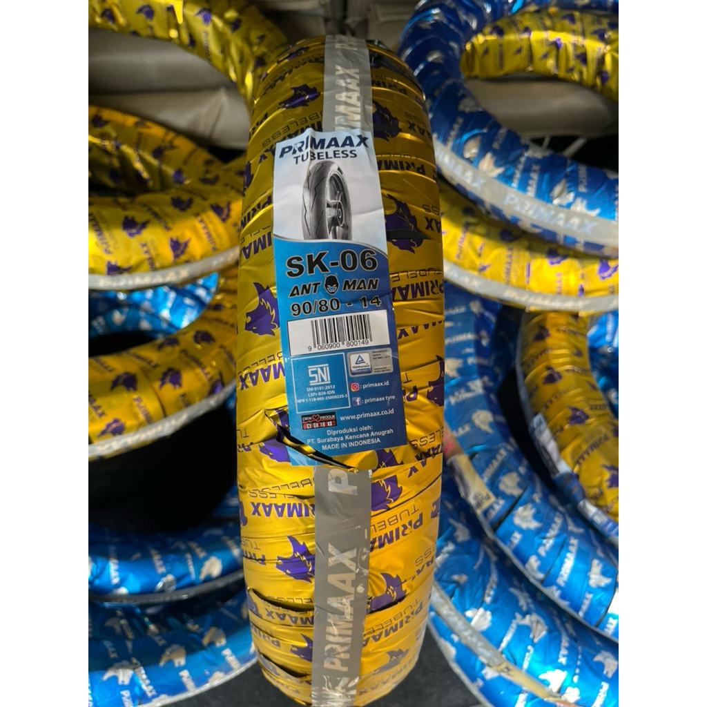 Ban Primax Tubeless SK-06 90/80 ring 14