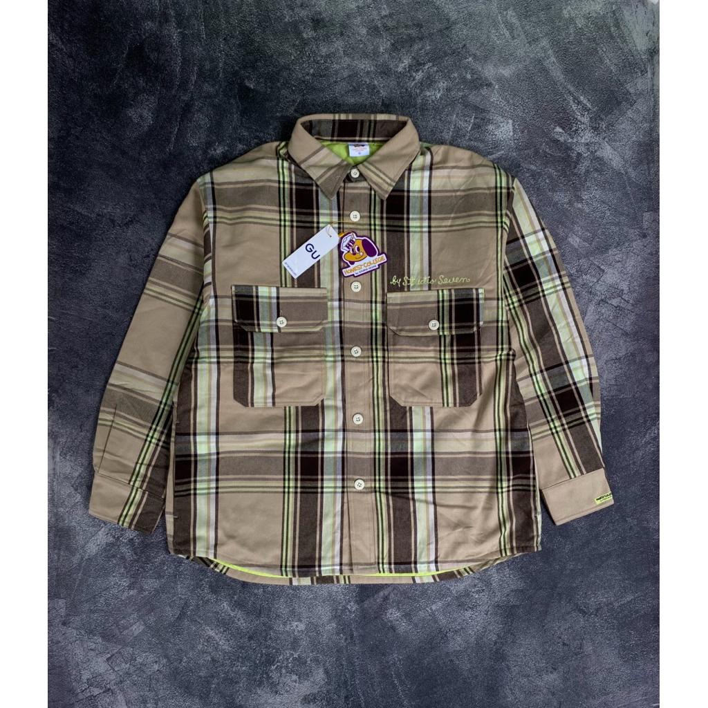 GU x Honest College by Studio Seven Overshirt Jacket (BNWT)