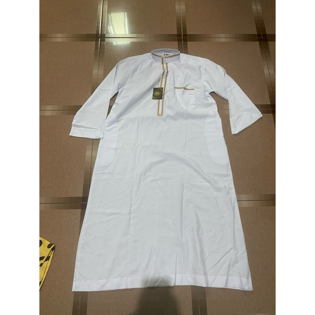 jubah badawood laki-laki ex oleh-oleh haji