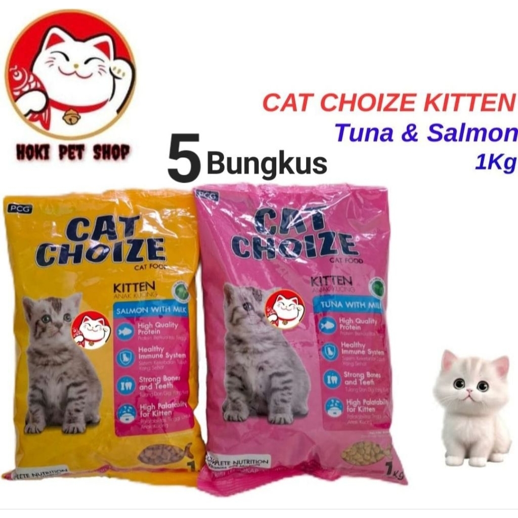 Cat Choize Kitten Isi 5 Bungkus ( 5 Kg )