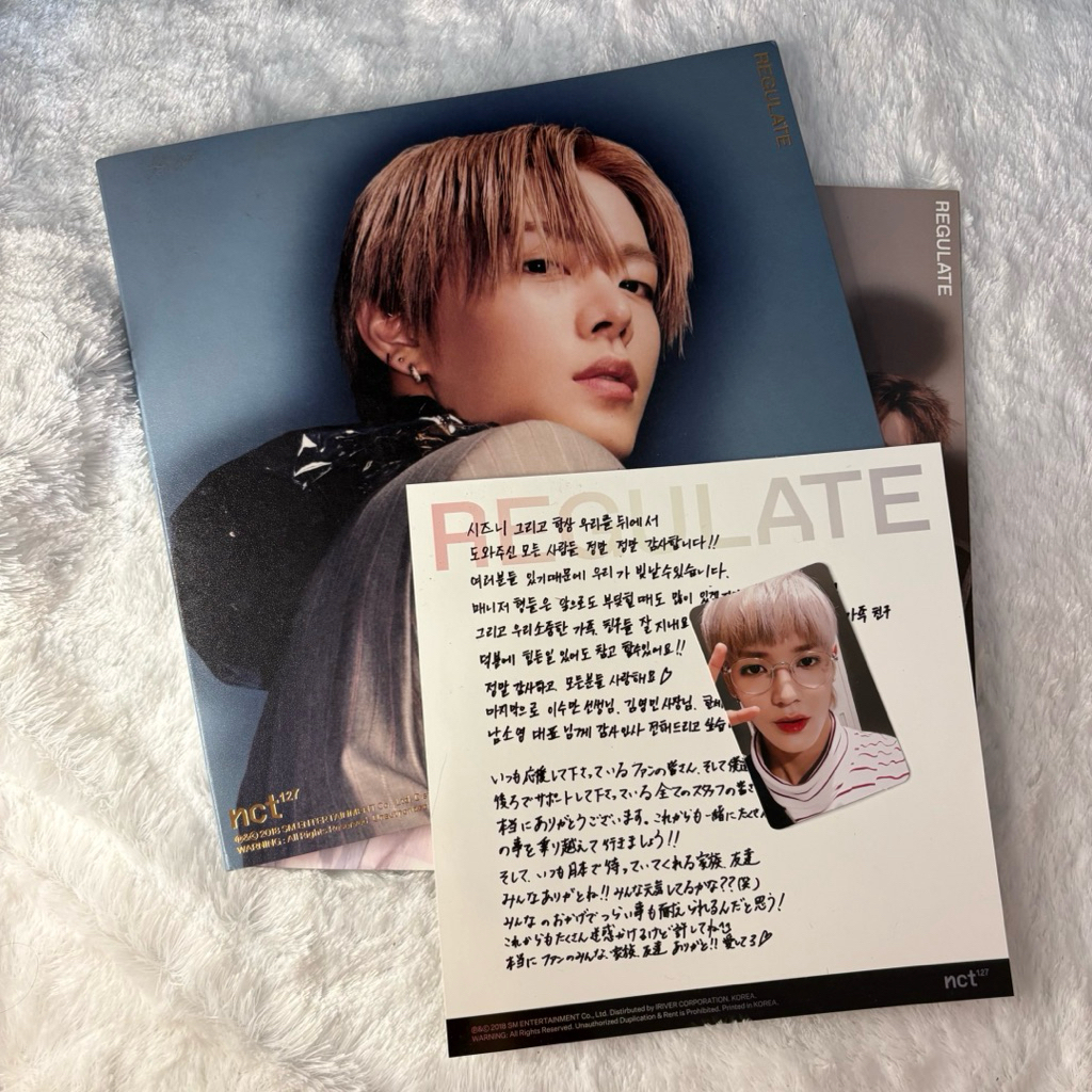NCT 127 - ALBUM REGULATE YUTA