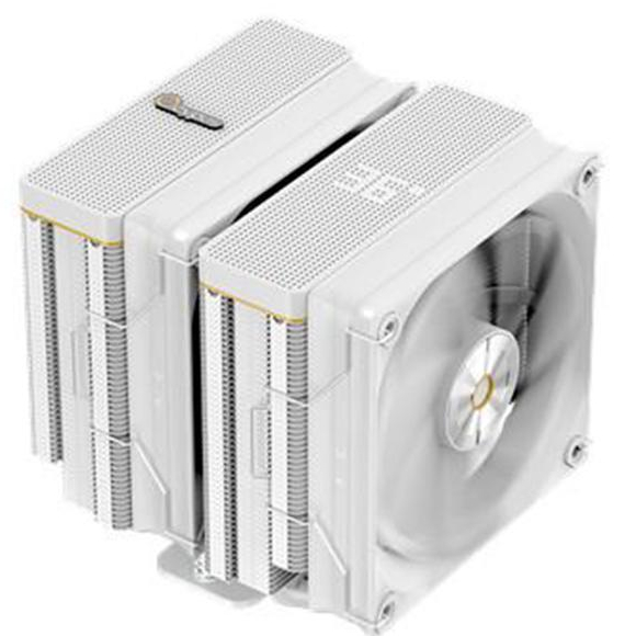 Ocypus Iota A62 White Matrix Digital Display Dual Tower Air Cooler