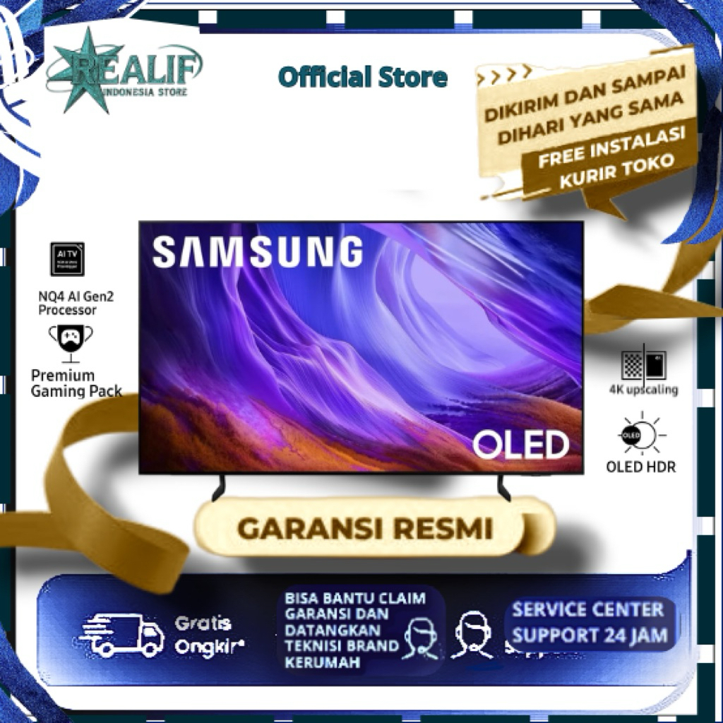 Samsung QA42S85HAKXXD Smart TV 42 Inch Oled Hdr 2026 Series - Samsung QA42S85H AKXXD 42S85H