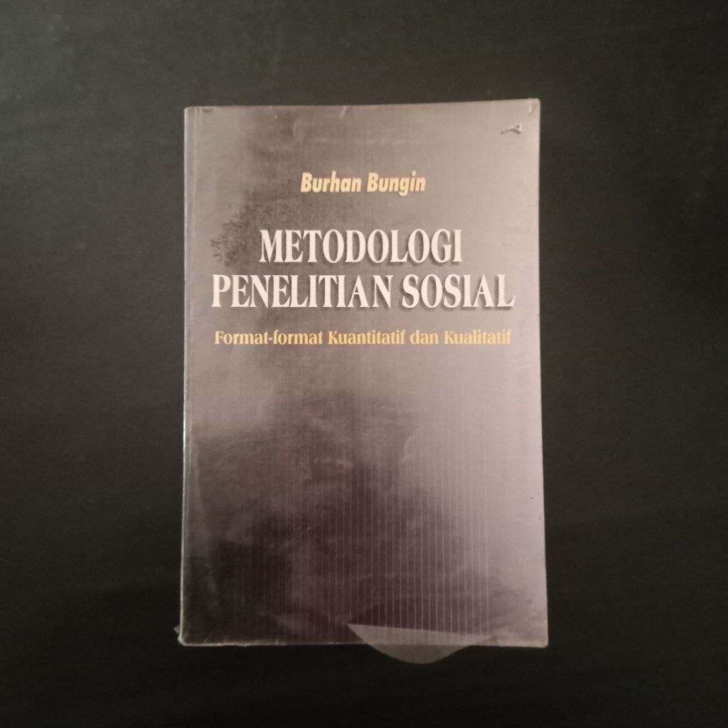Metodologi Penelitian Sosial - Burhan Bungin