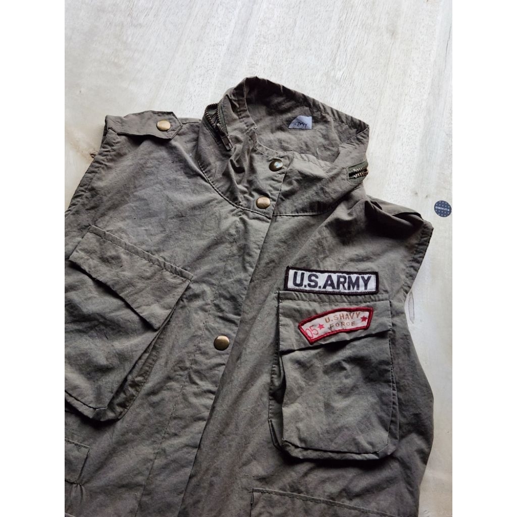 Vest US ARMY olive green U.SHAVY FORCE
