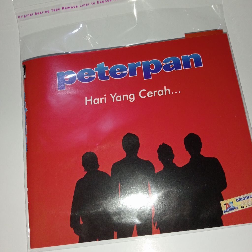 cd peterpan hari yang cerah, cd audio peterpan album hari yang cerah bisa untuk mobil
