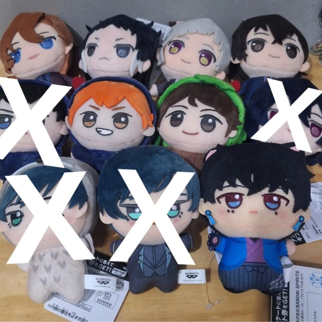 [STOK TERBATAS] Official Merch Plushie Anime + ADMIN [Baca Deskripsi]