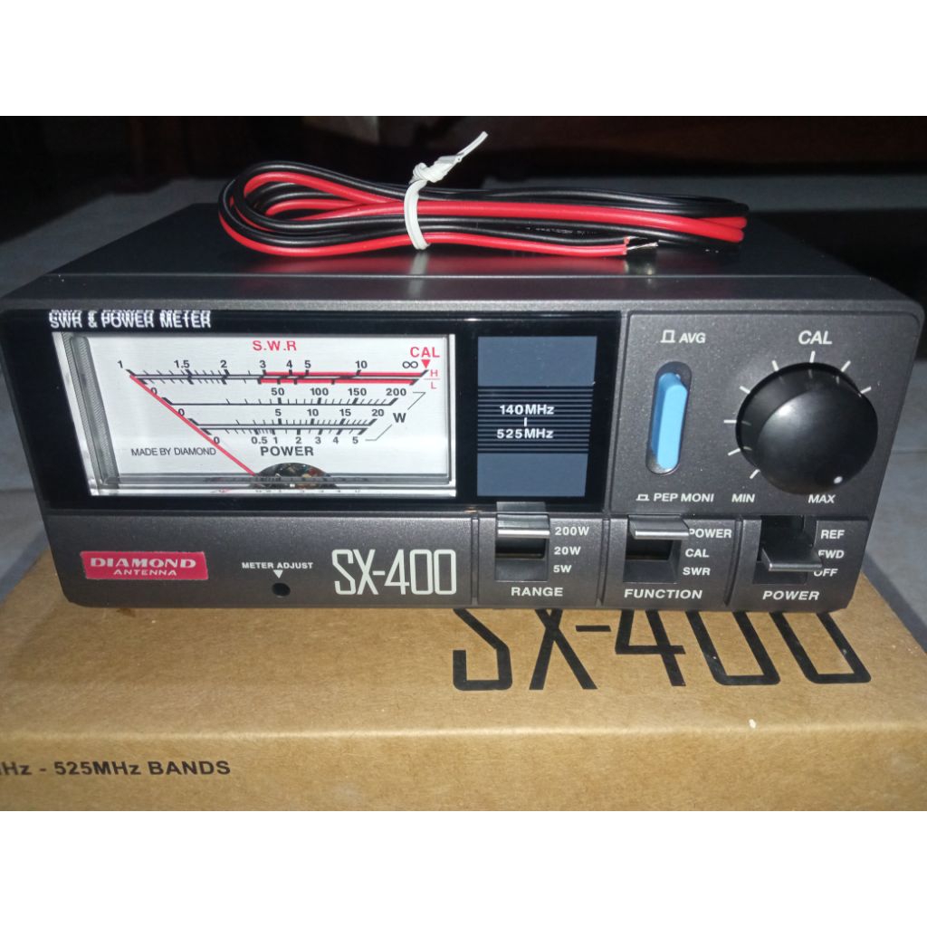 swr dan power meter sx400 merk diamond