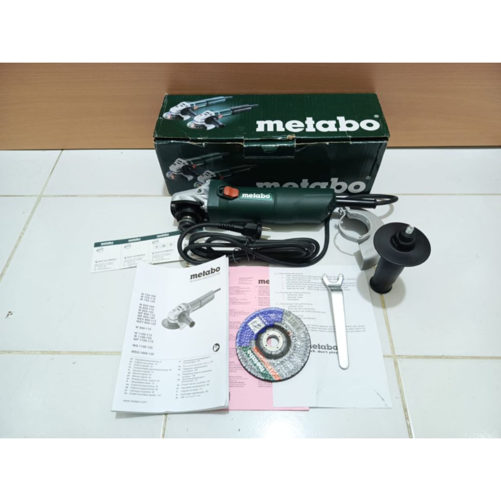 METABO gerinda W 750-100