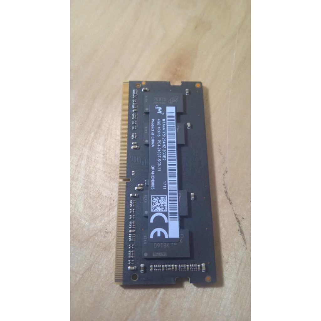 Ram laptop 4gb ddr4 2400t