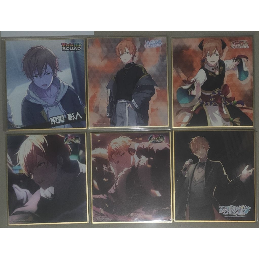 [READY STOCK] Akito Shinonome PRSK Project Sekai Official Shikishi