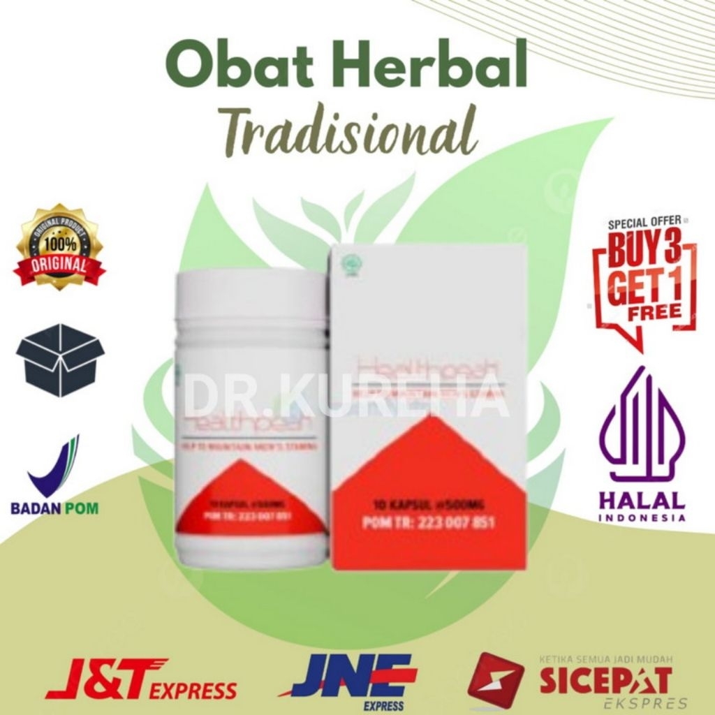 HEALTHPEAK original obat untuk pria dewasa aman terbaik