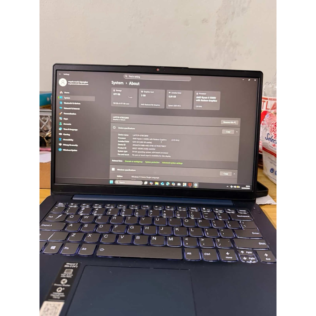 Lenovo Slim Ideapad 3
