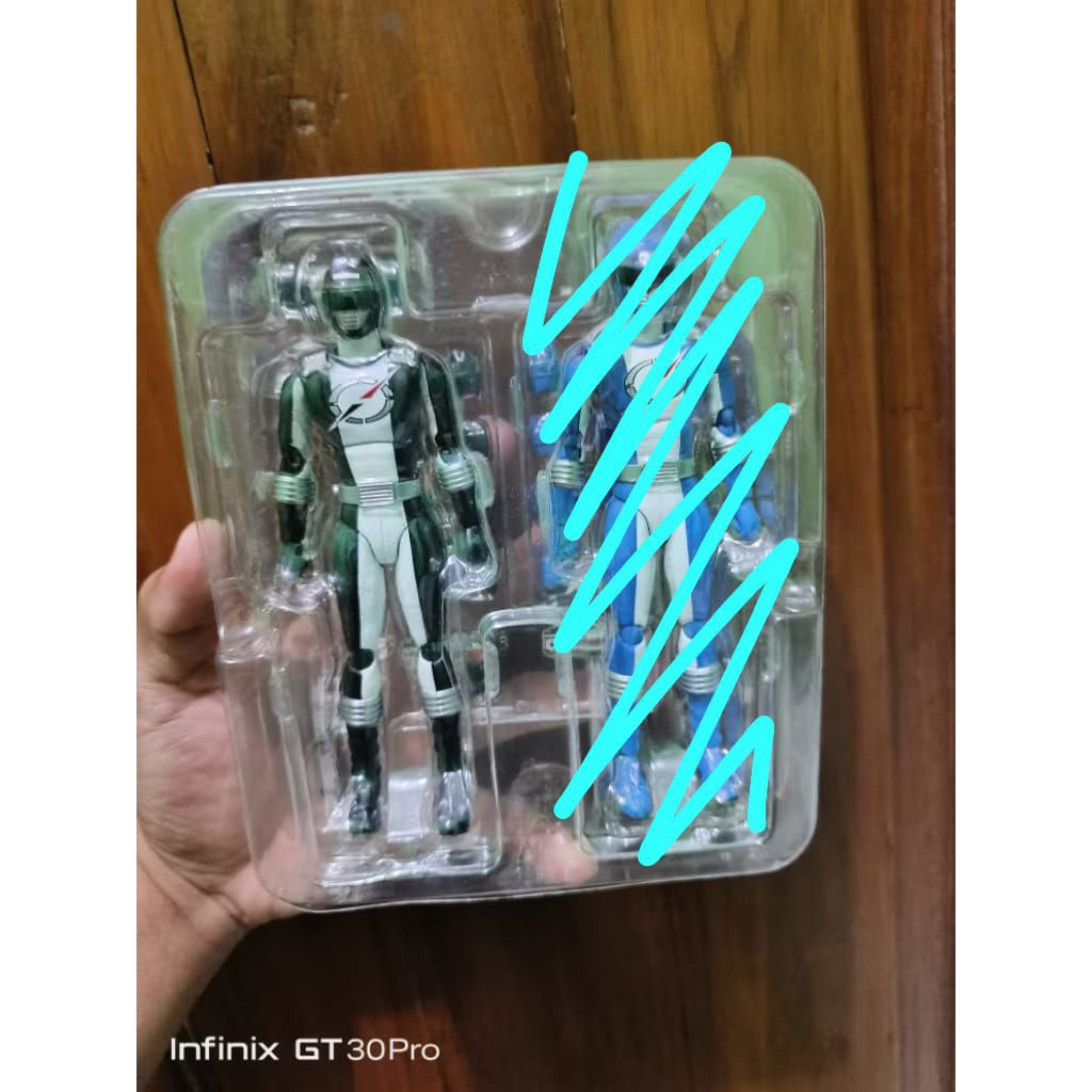 SHF Bouken BLACK (without BLUE) / Power Rangers Operation Overdrive