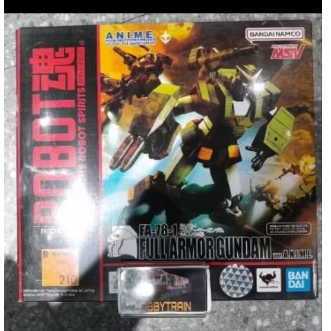 ROBOT SPIRITS FA-78-1 FULL ARMOR GUNDAM VER ANIME FIGURE