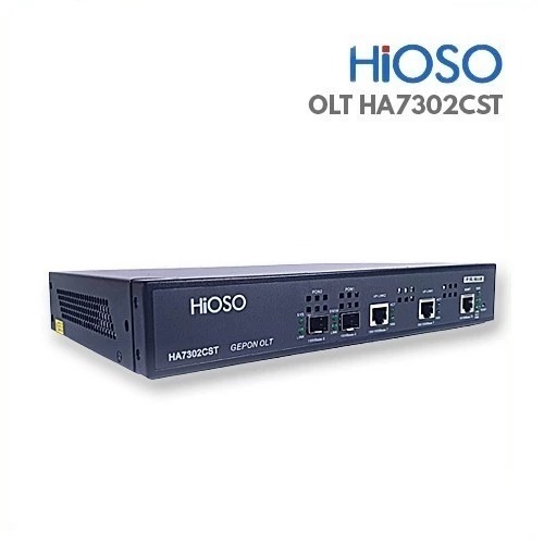 HIOSO HA7302CST OLT 2 PORT PON EPON OLT HIOSO HA7302 CST