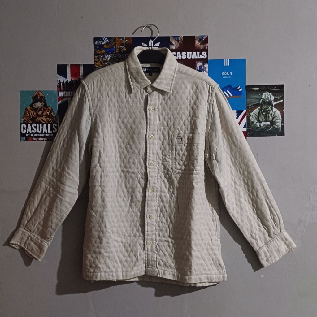 KEMEJA SERGIO TACCHINI VINTAGE SIZE M FIT L ORI
