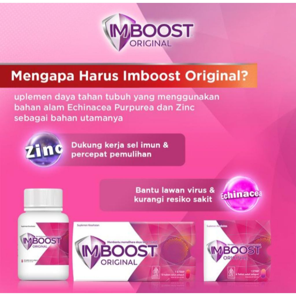 imboost original daya tahan tubuh