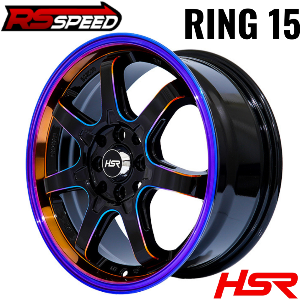 VELG HSR BOROKO TJH RING 15 UNTUK BALENO YARIS JAZZ BRIO SIGRA CALYA VELG TERBARU DAN WARNA TERBARU