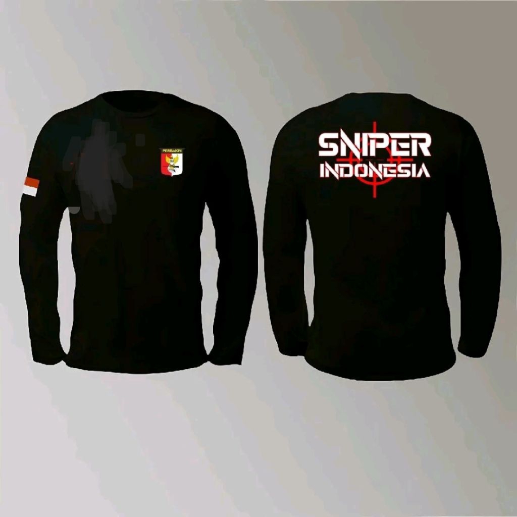 KAOS LENGAN PANJANG PERBAKIN SNIPER INDONESIA