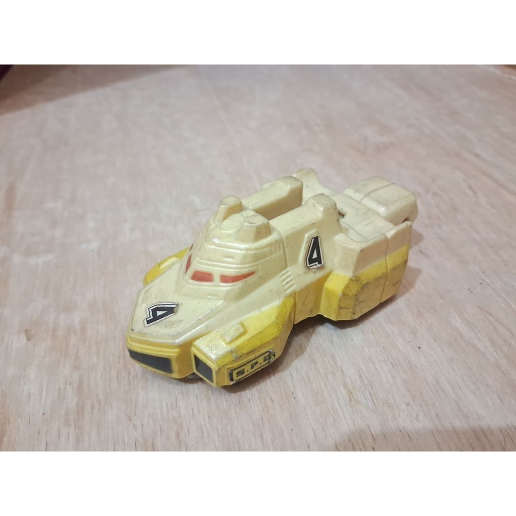 Mainan Part Zord Power Rangers Spd DX Megazord Dekarobo Yellow Ranger Delta Runner 4 Omega Miniature