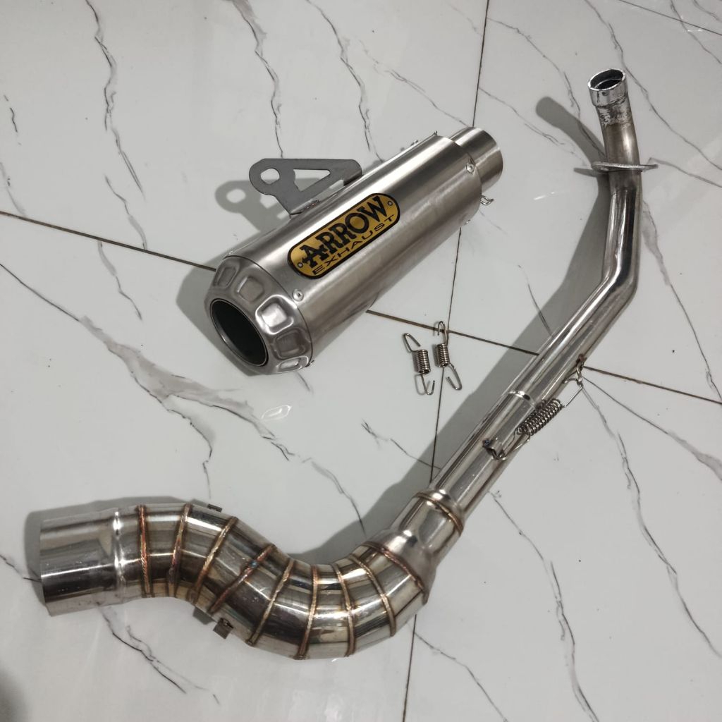 Arrow Gsx R15 Racing Exhaust V3 Cbr 150r Cb 150r Ninja 250sl Cbr 250r Bluemoon Header