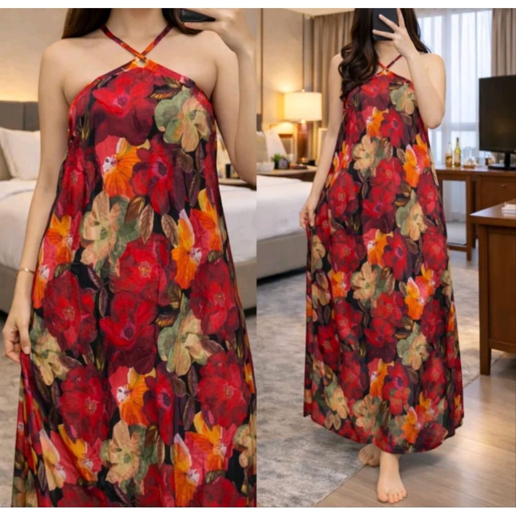 Best Seller OLIVIA DRESS TALI SATU - Yesika Dress - Molly Dress - Summer dress korea - Homedress - O