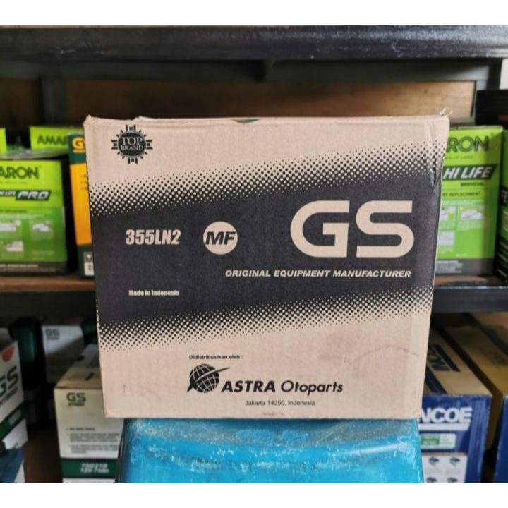 GS ASTRA Aki Kering Mobil MF LN2 12V 60Ah DIN 55559/55530 VW Fortuner