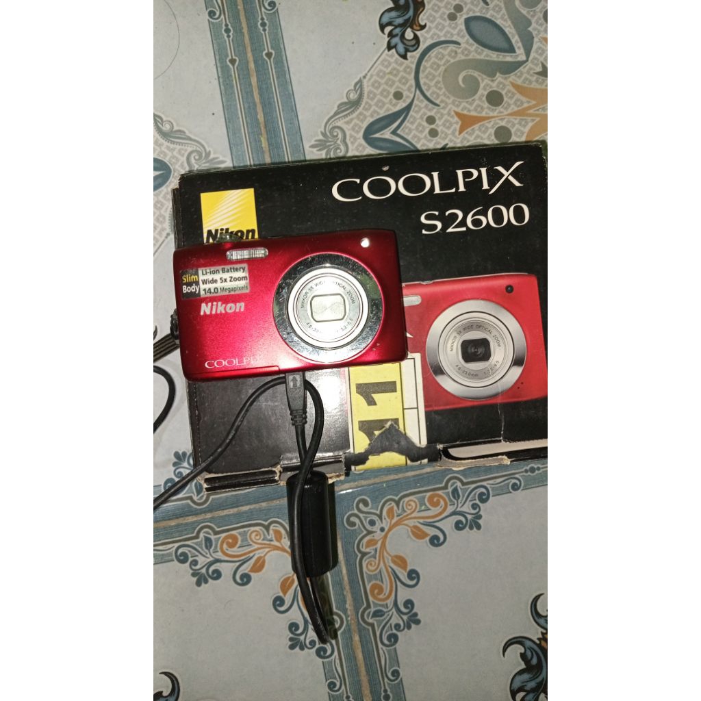Digicam Nikon S2600