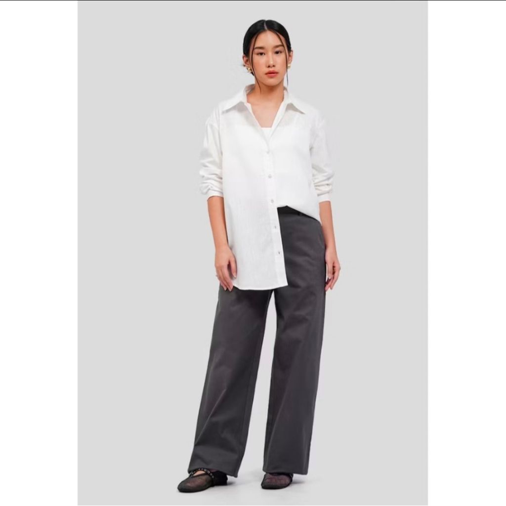 Executive Celana Panjang Wanita Grey