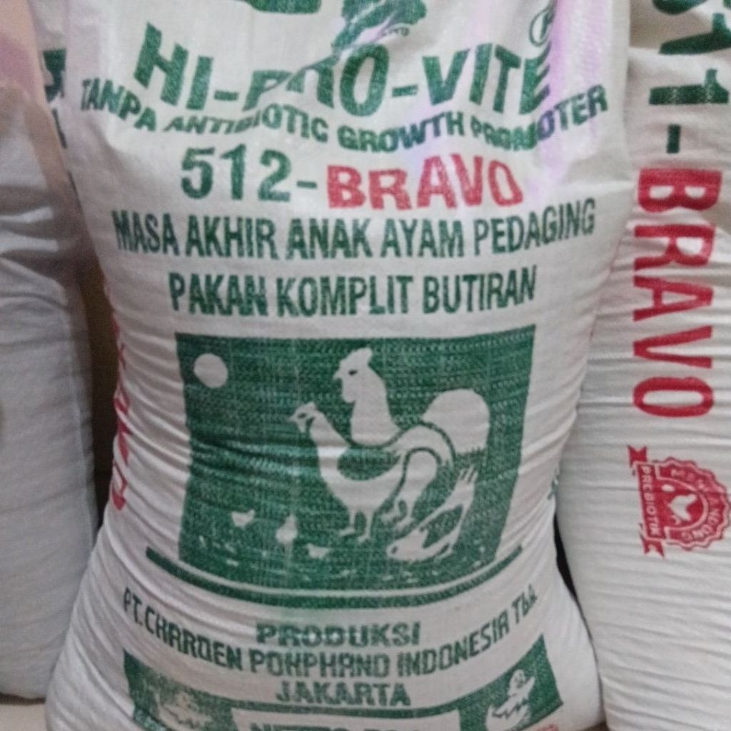 pur ayam bravo 512 kemasan repack 1kg