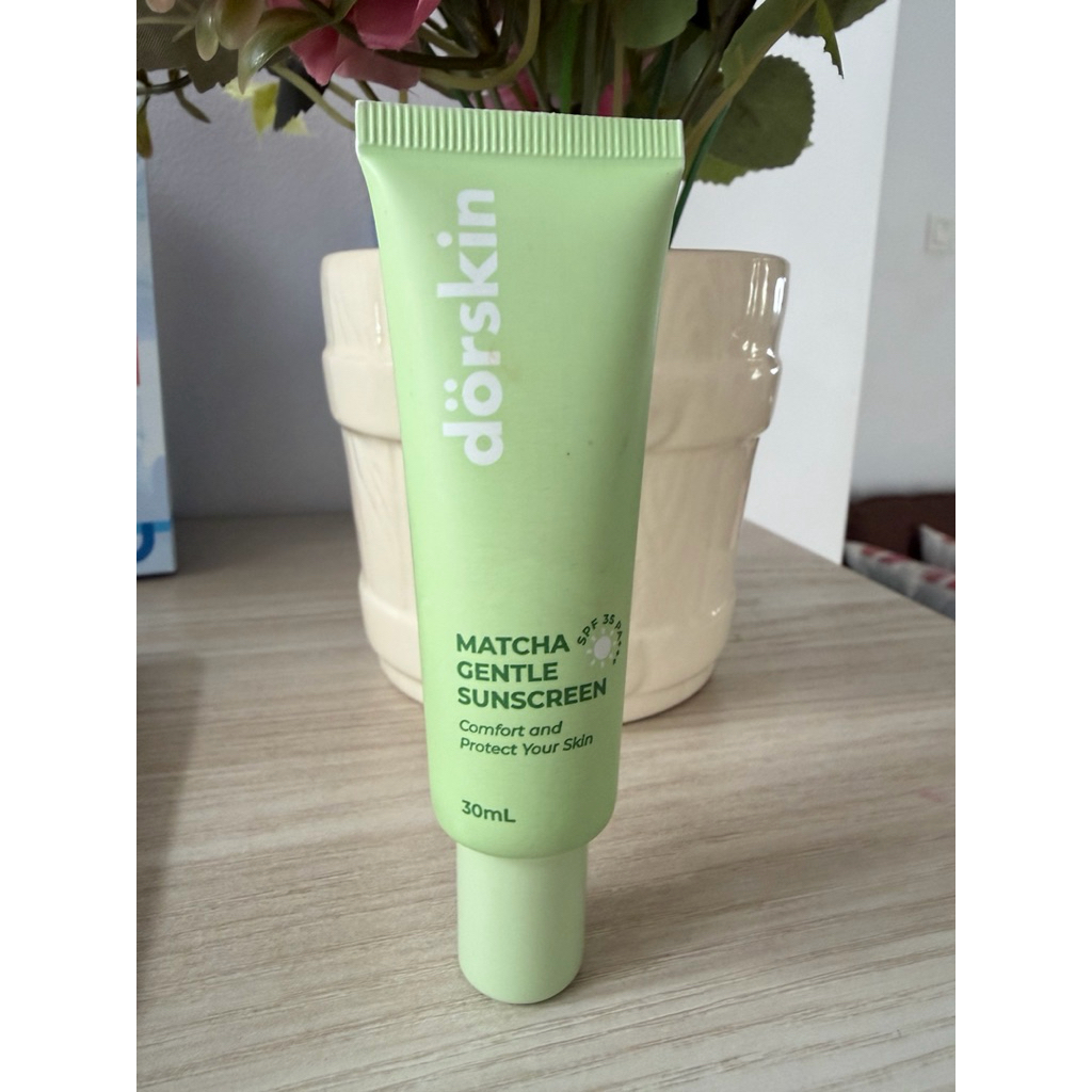 PRELOVED DORSKIN MATCHA GENTLE SUNSCREEN