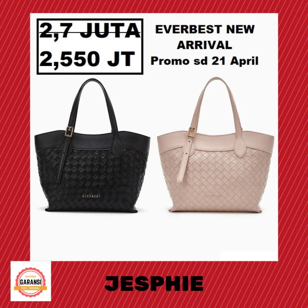 EVERBEST Tas Wanita JESPHIE Tote Bag ORIGINAL
